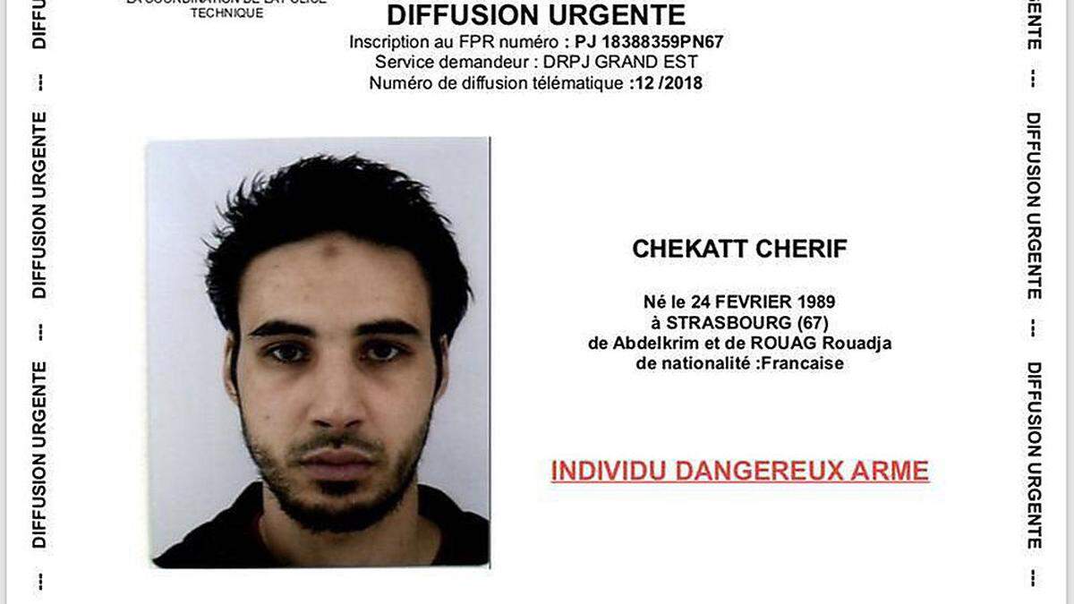 Suche nach dem Attentäter Cherif Chekatt