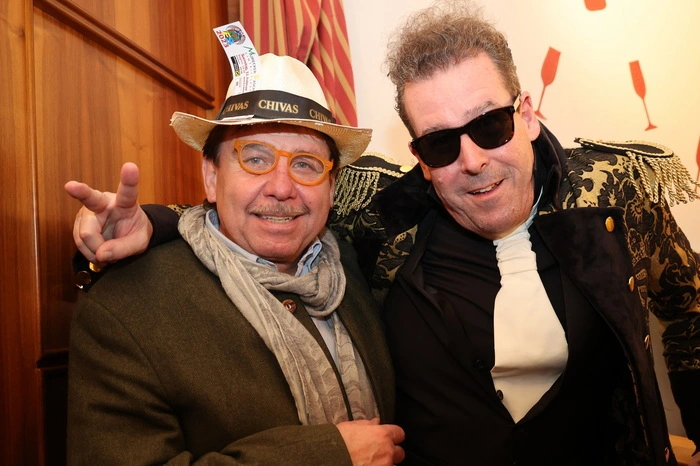 Organisator Erich Pölzl und der neue Moderator Karl Kainz.