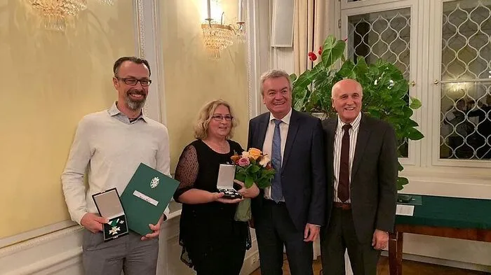 Bernd Mara erhielt eine Auszeichnung