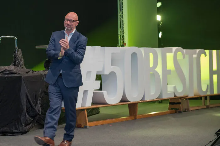 Einer der Höhepunkte im Programm: Chefdays-Chef Jürgen Pichler verkündet, wer es in die Liste der 50 Best Chefs Austria geschafft hat.