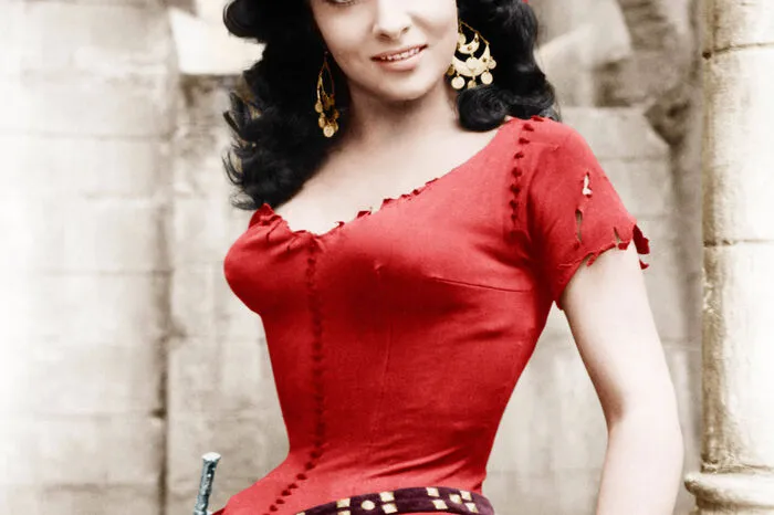 Ihre berühmteste Rolle: 1956 als Esmeralda in "Der Glöckner von Notre Dame"