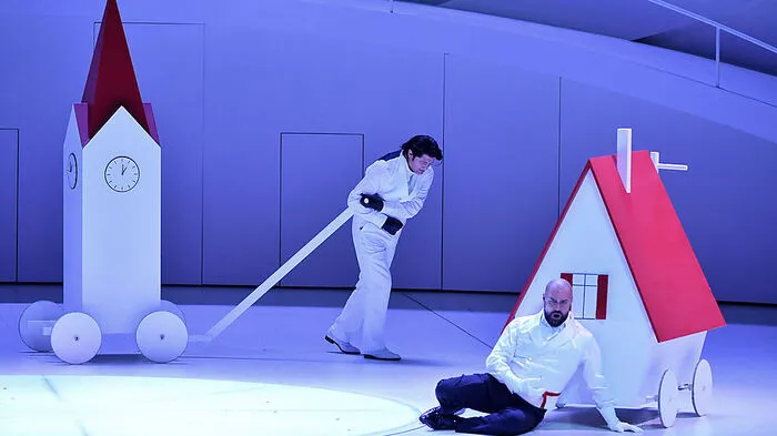Piotr Beczala (Faust) und Ildar Abdrazakov (Méphistophélès