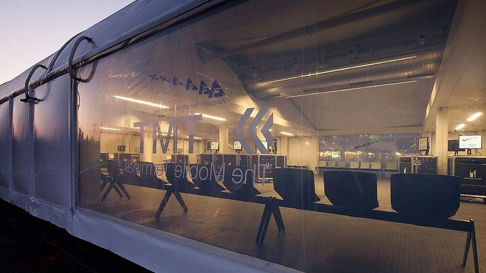 Am Flughafen Genf wurde der mobile Terminal erfolgreich eingesetzt