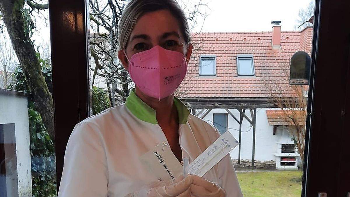 Angelika Bischof, Chefin der Apotheke in Stainz