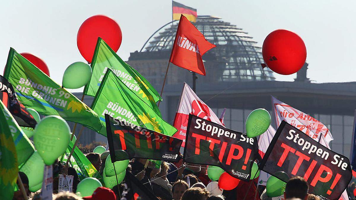 TTIP-Protest in Berlin