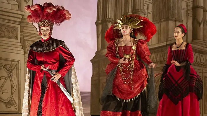 Vivica Genaux als "Trasimede" und Anna Bonitatibus als "Merope" 