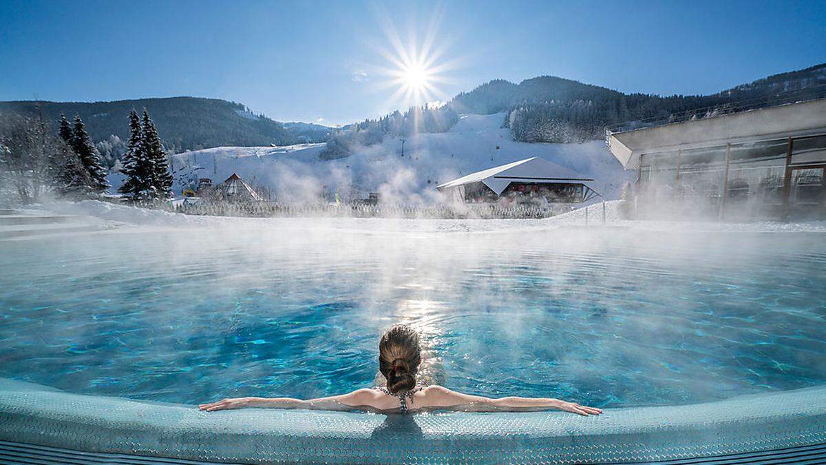 Wellness mit Blick auf die Piste: Bad Kleinkirchheim belegt in der Verbraucherstudie &quot;Best Ski Resort&quot; Platz 1 in der Kategorie &quot;Wellness-Angebot&quot;