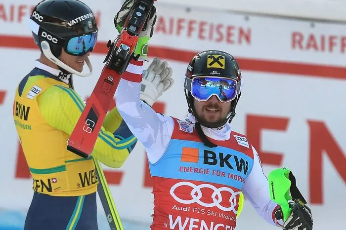 ... die besten Hirscher-Bilder vom 53. Weltcup-Sieg des 28-Jährigen. Zum Genießen!