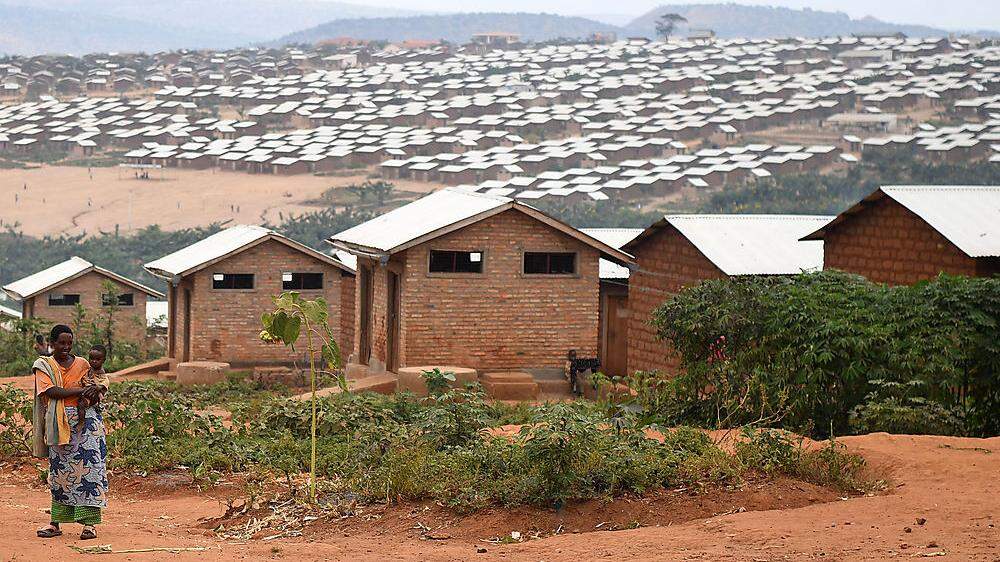 57.000 Flüchtlinge aus Burundi  leben im Camp Mahama im Nachbarland Ruanda. 