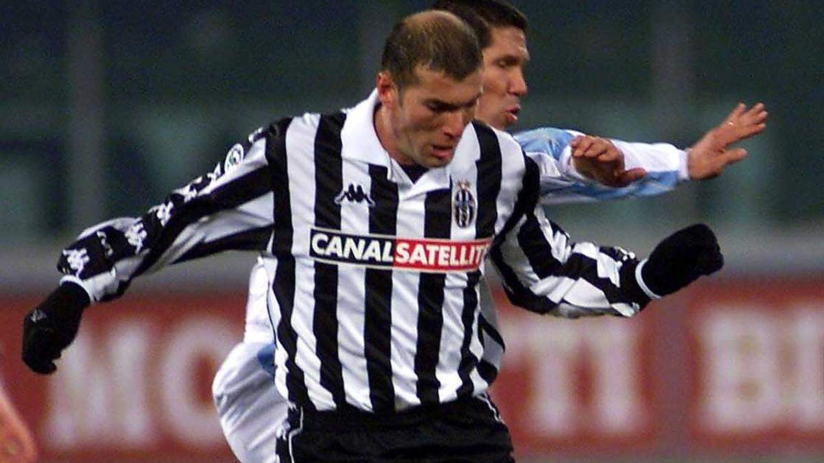 Zinedine Zidane im Trikot von Juventus Turin