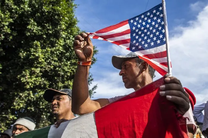 In den USA hoffen die Migranten, die vor Armut und Unterdrückung aus ihren Ländern fliehen, eine bessere Zukunft zu finden.