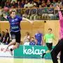Immer wieder war für die Ferlacher (Florian Ploner) Endstation bei Vöslau-Keeper Florian Kaiper
