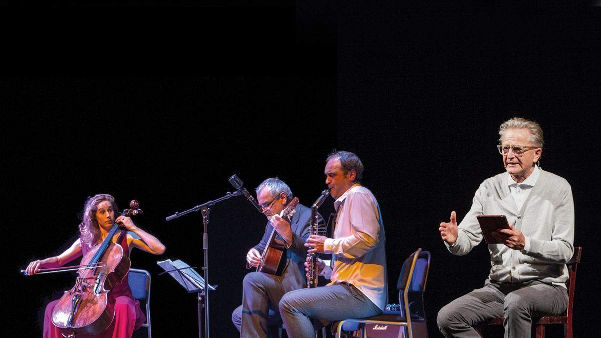 Folke Tegetthoff und das Trio Gemärch unterhalten beim &quot;Fest der Fantasie&quot; am 11. Juni