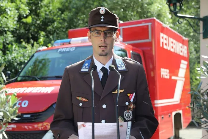 Außerdem wurden im Zuge Feier einige Feuerwehrmänner ausgezeichnet.