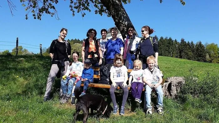 Einige Helfer haben die Flurreinigungsaktion in St. Paul bereits hinter sich gebracht