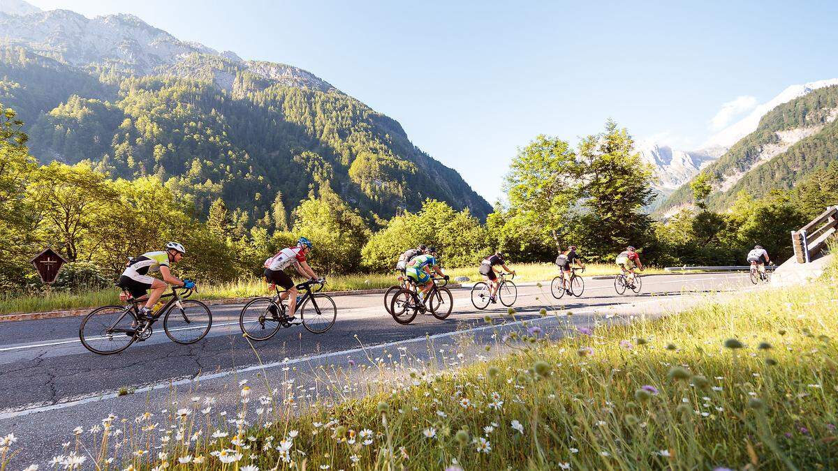 Auf der Strecke der Dolomitenradrundfahrt gibt es Behinderungen