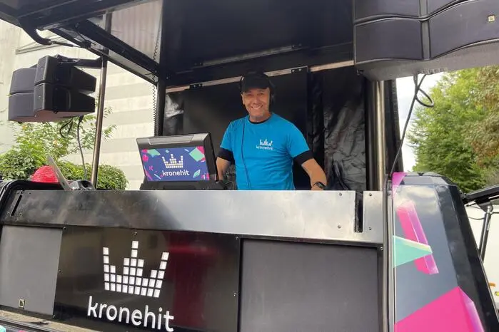 Für Live-Musik sorgte der Krone-Hit-Truck