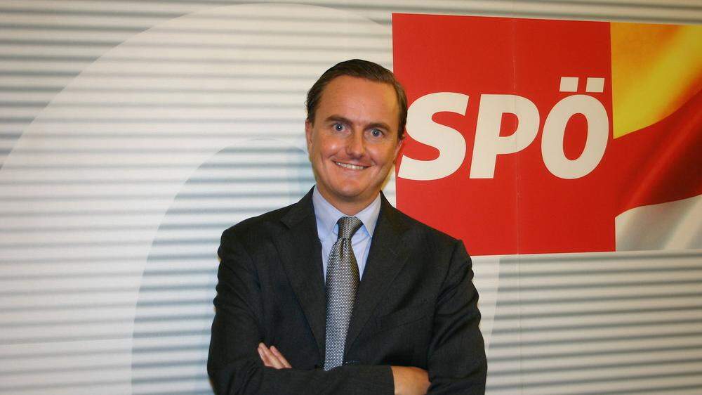 Gerald Passegger (hier als SPÖ-Geschäftsführer im Jahr 2006) ist für die Abwicklung der Kinderstipendium-Kampagne verantwortlich