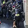 In Amsterdam ging es vor dem Champions-League-Spiel wild zu
