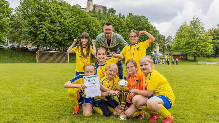 Die Mädchen der VS Liebenfels gewannen das Bezirksfinale in Straßburg.
