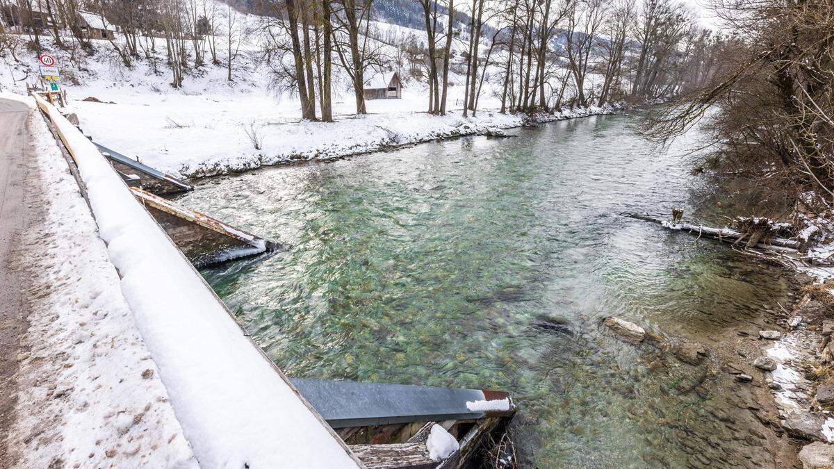 Eine der drei potenziellen Standorte: Die Lehen-Brücke zwischen Schladming und Haus im Ennstal.  | Eine der drei potenziellen Standorte: Die Lehen-Brücke zwischen Schladming und Haus im Ennstal. 