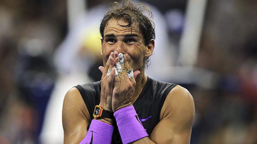 Rafael Nadal weinte vor Freude