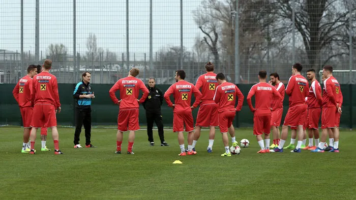 Das Trainerteam bereitete das Nationalteam auf den Gegner aus Moldawien vor