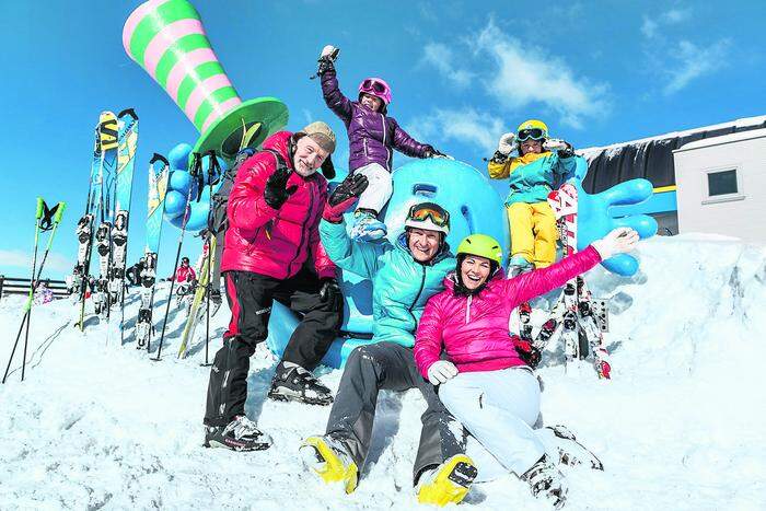 Die Schneesicherheit ist am Katschberg durch die Höhenlage garantiert