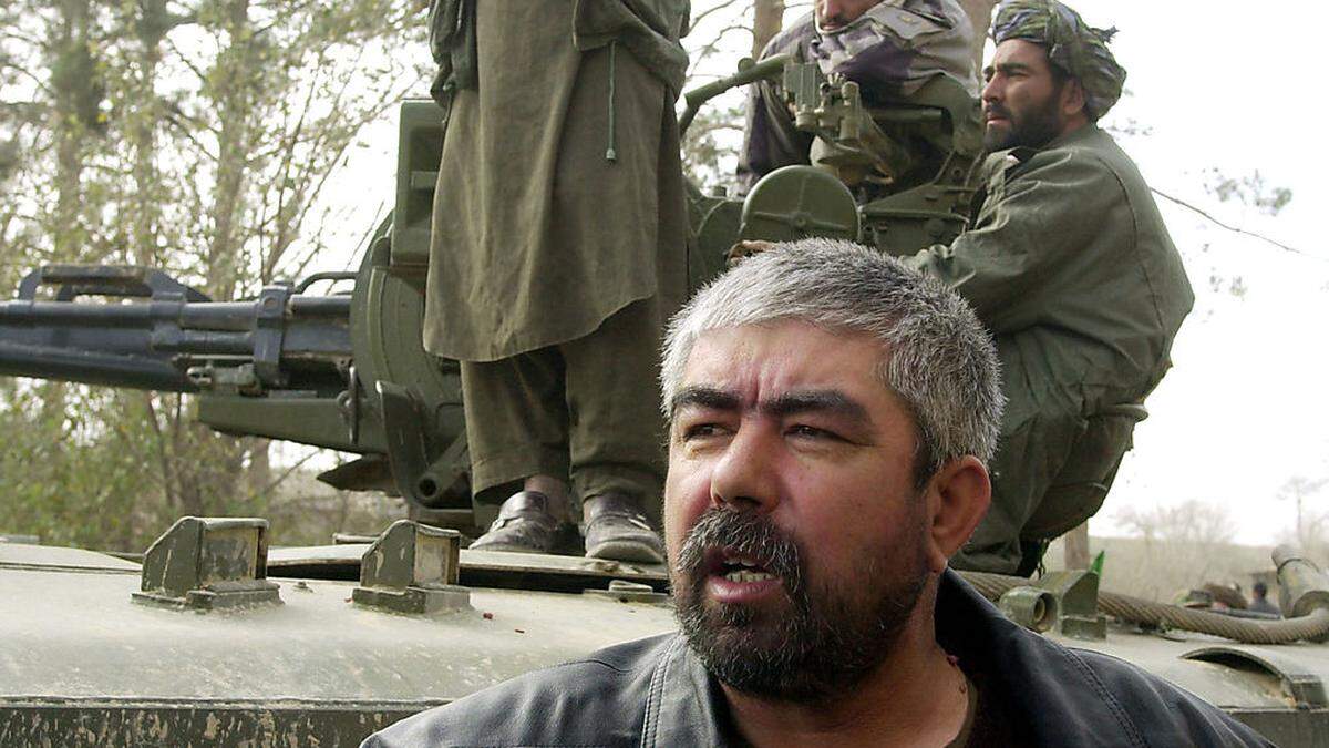 Kriegsherr Abdul Rashid Dostum