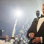 In der Lobby des Parkhotels Pörtschach spielte Andreas Gabalier mit Band sein erstes Weihnachtsalbum für die Kameras 