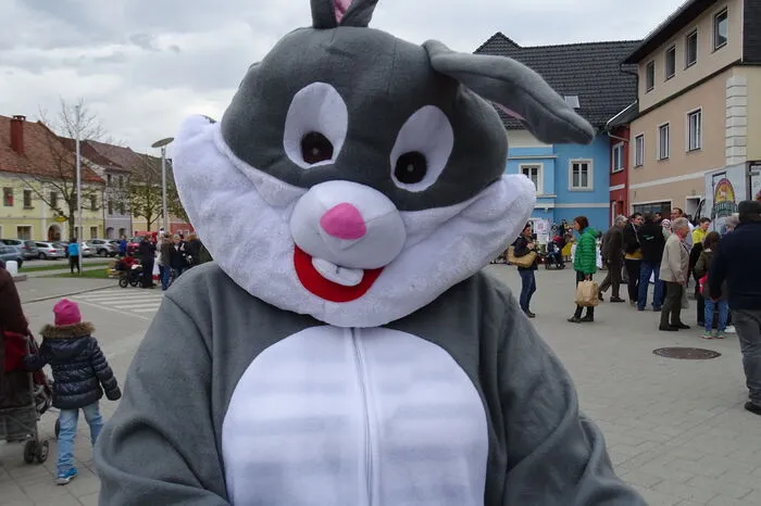 Und natürlich war auch der Osterhase da.