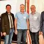 Landesfeuerwehrkommanant Rudolf Robin, St. Stefans Bürgermeister Ronny Rull, Herfried Zessar, Friedrich Gailberger und Rene Druml