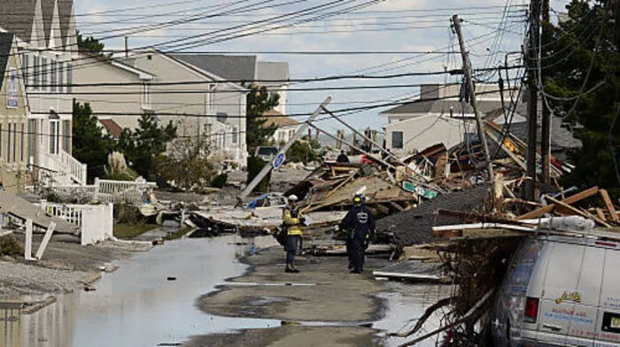 "Sandy" verwüstete 2012 weite Teile der Nordküste - auch Seaside Heights in New Jersey
