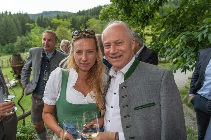 Juliane Bogner-Strauß, Bundesministerin a.D. und der steirische Agrarlandesrat Johann Seitinger