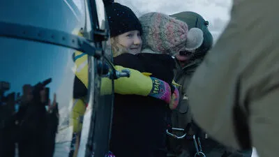 Hier schloss Laura ihre Mama wieder in ihre Arme