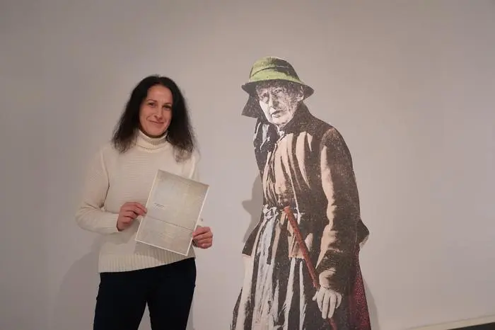 Sonja Bachhiesl mit der „Karbatsch-Katel“