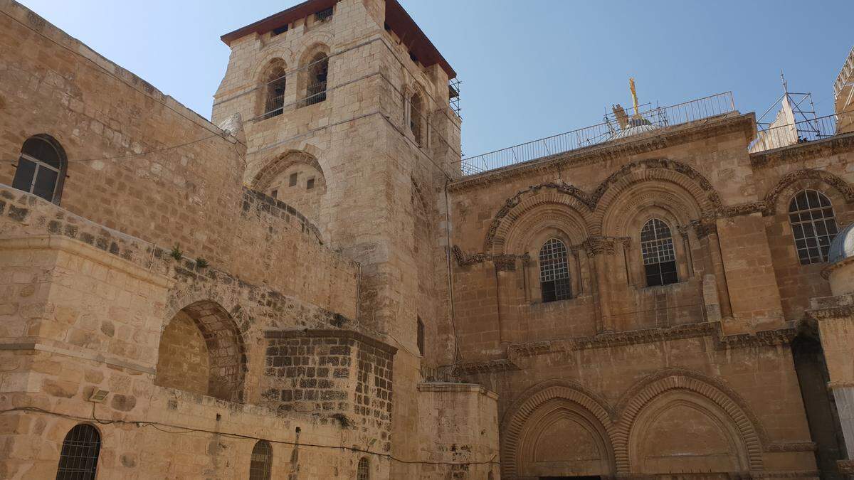 Die Grabes-Kirche befindet sich in der Altstadt von Jerusalem