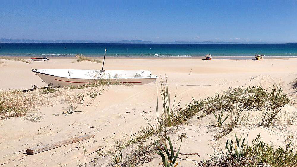 Die sandigen Strände der Costa de la Luz verlocken zum Baden, zu langen Wanderungen oder zum Kitesurfen