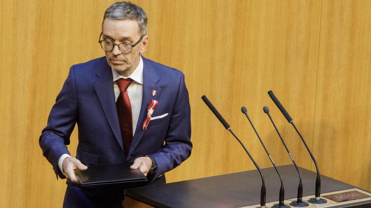 Herbert Kickl im Nationalrat