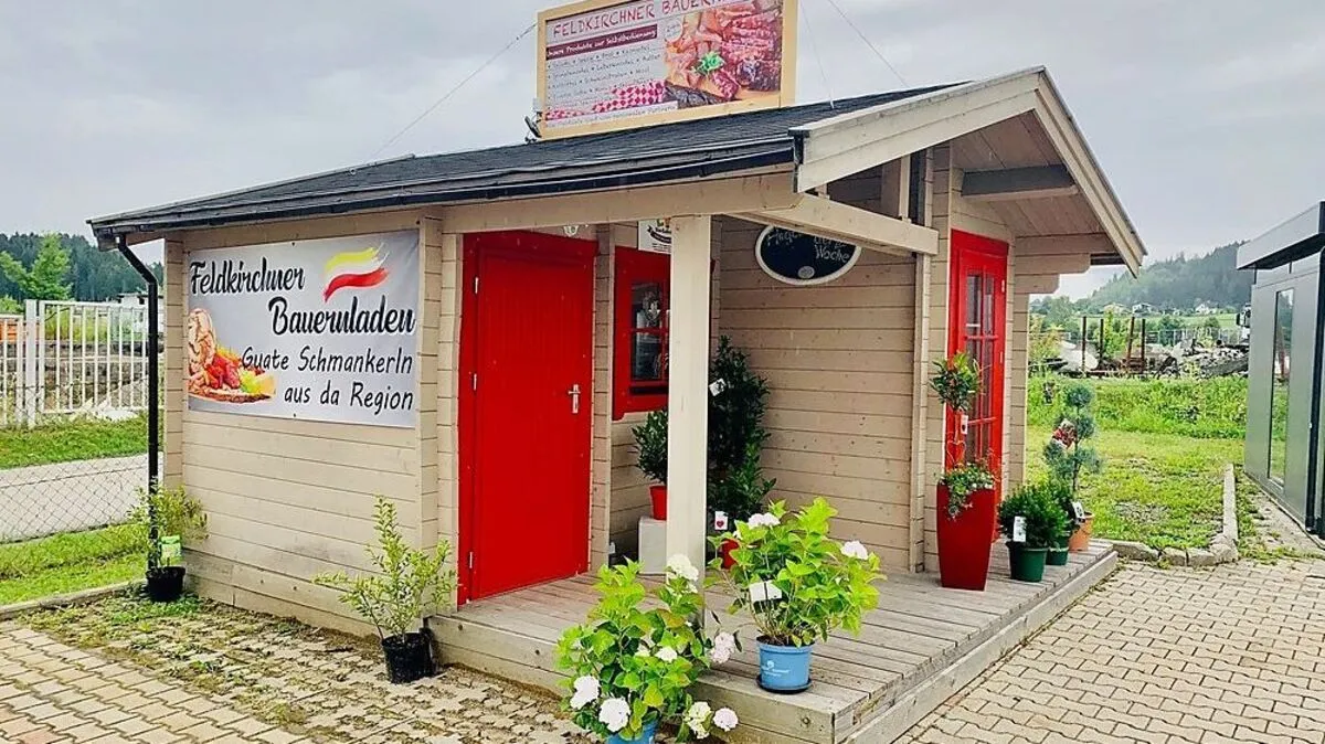 Der Bauernladen führt rund 30 regionale Produkte 