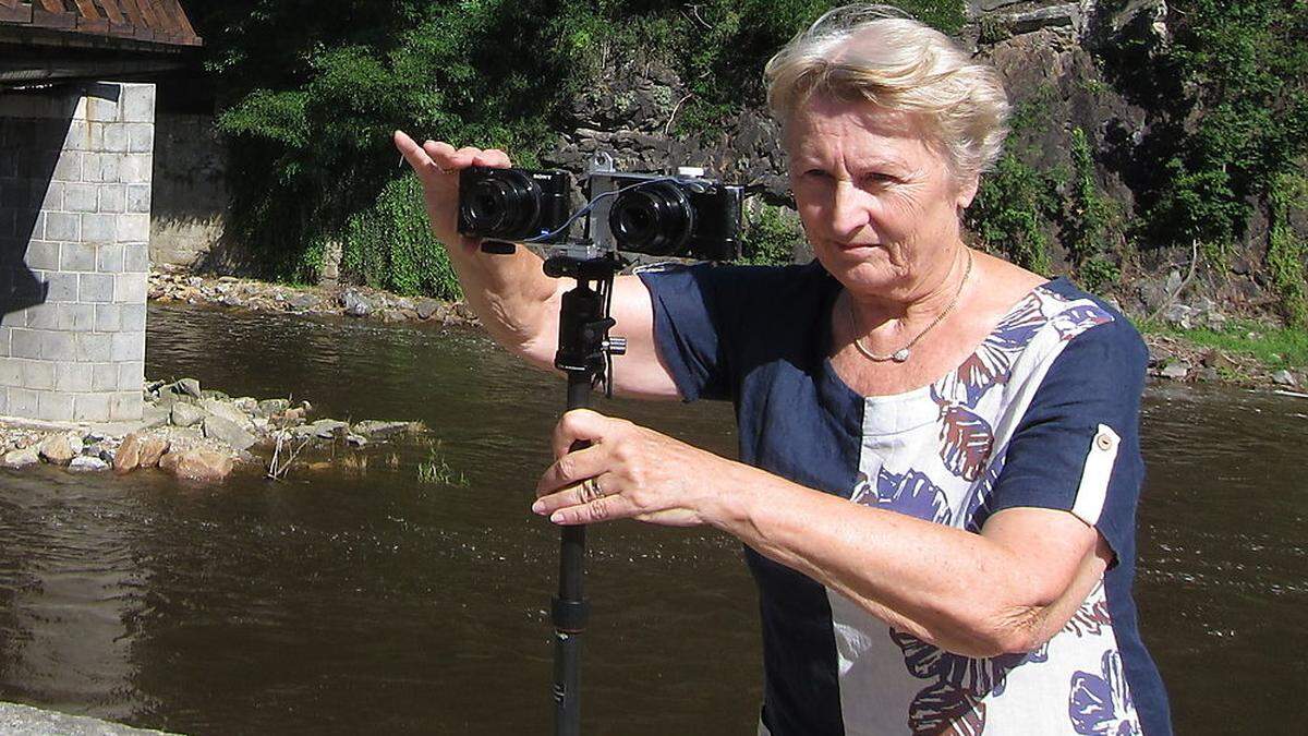 Räumliche Illusionen: Hermine Raab ist leidenschaftliche 3D-Fotografin 