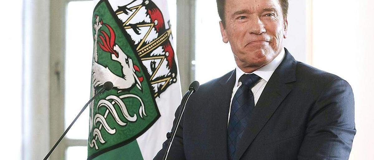 Schwarzenegger erhielt den Josef-Krainer-Preis