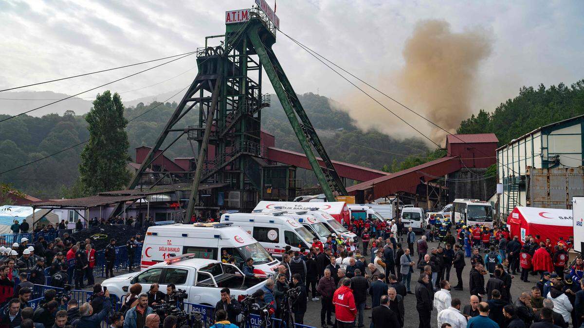 Das Bergwerk in Amasra