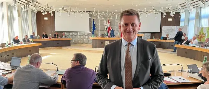 SP-Bürgermeister Kurt Wallner skizzierte den Fahrplan zum Neubau des Rüsthauses für die Stadtfeuerwehr