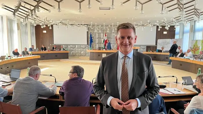 SP-Bürgermeister Kurt Wallner skizzierte den Fahrplan zum Neubau des Rüsthauses für die Stadtfeuerwehr