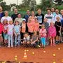 Ein Teil der Kühnsdorfer Tennisclub-Familie 