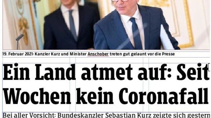 Hoffentlich kann die Kleine Zeitung so im Jahr 2021 berichten!
