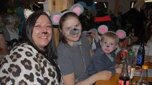 Auch kleine Mäuse tummelten sich beim Ilztaler Fasching
