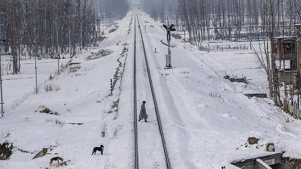 In der Region herrscht der strengste Winter seit Jahrzehnten