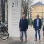 Murtaler Besuch im Ministerium: Wolfgang Moitzi, Gernot Jetz, Manuel Kobald und Max Lercher